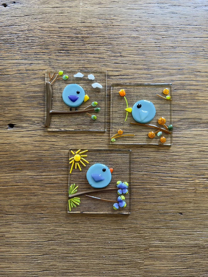 fused birds
